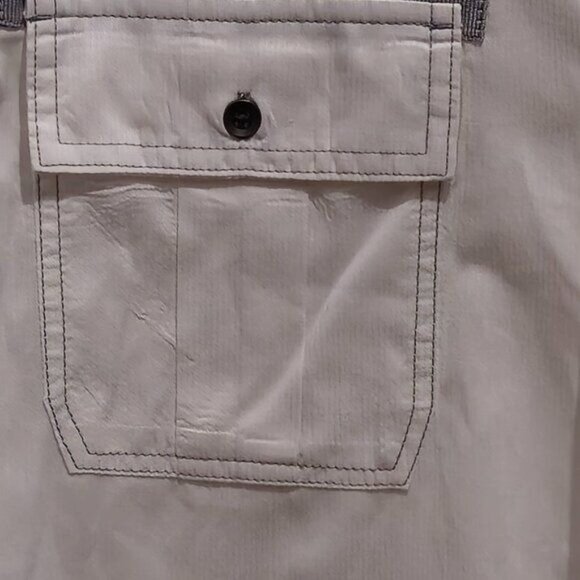 Rock & Republic  XL Women's Long Sleeve, Casual Buttoned Shirt - White and Black - Picture 6 of 15